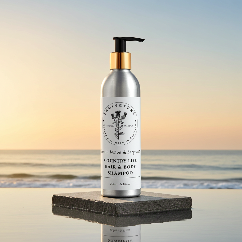 Country Life Hair & Body Wash: Neroli, Lemon & Bergamot