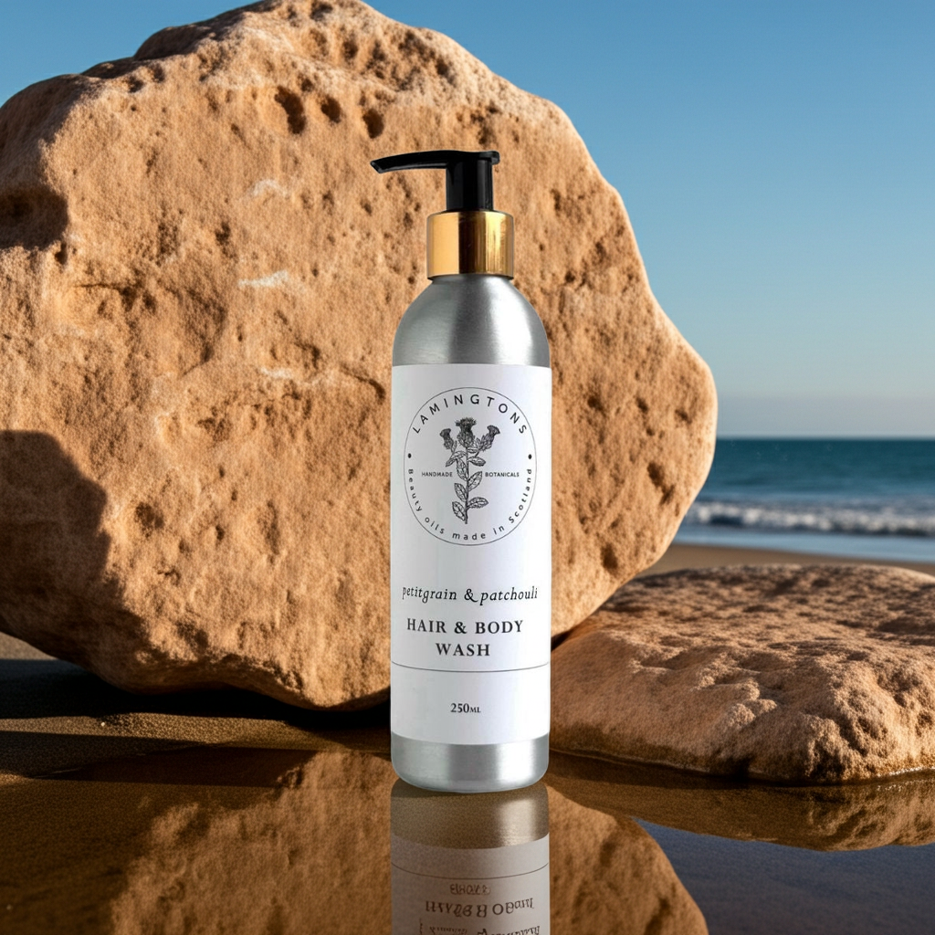 Hair & Body Wash: Petitgrain & Patchouli