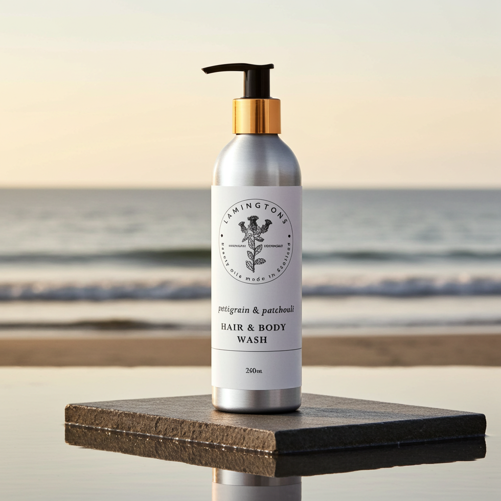 Hair & Body Wash: Petitgrain & Patchouli