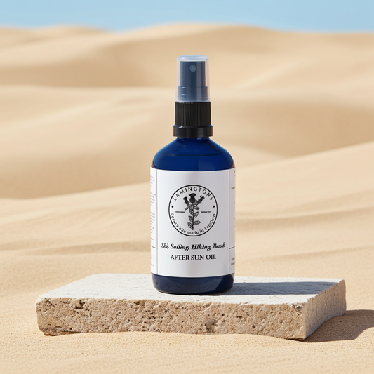 After sun oil.         Ski,Sailing,Hiking,Beach.     100ml