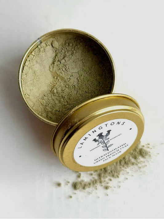 A jar of Ultraventilated Green French Clay Mask.