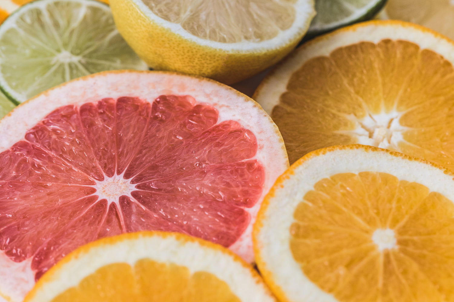 An image of fresh organic citrus fruits.